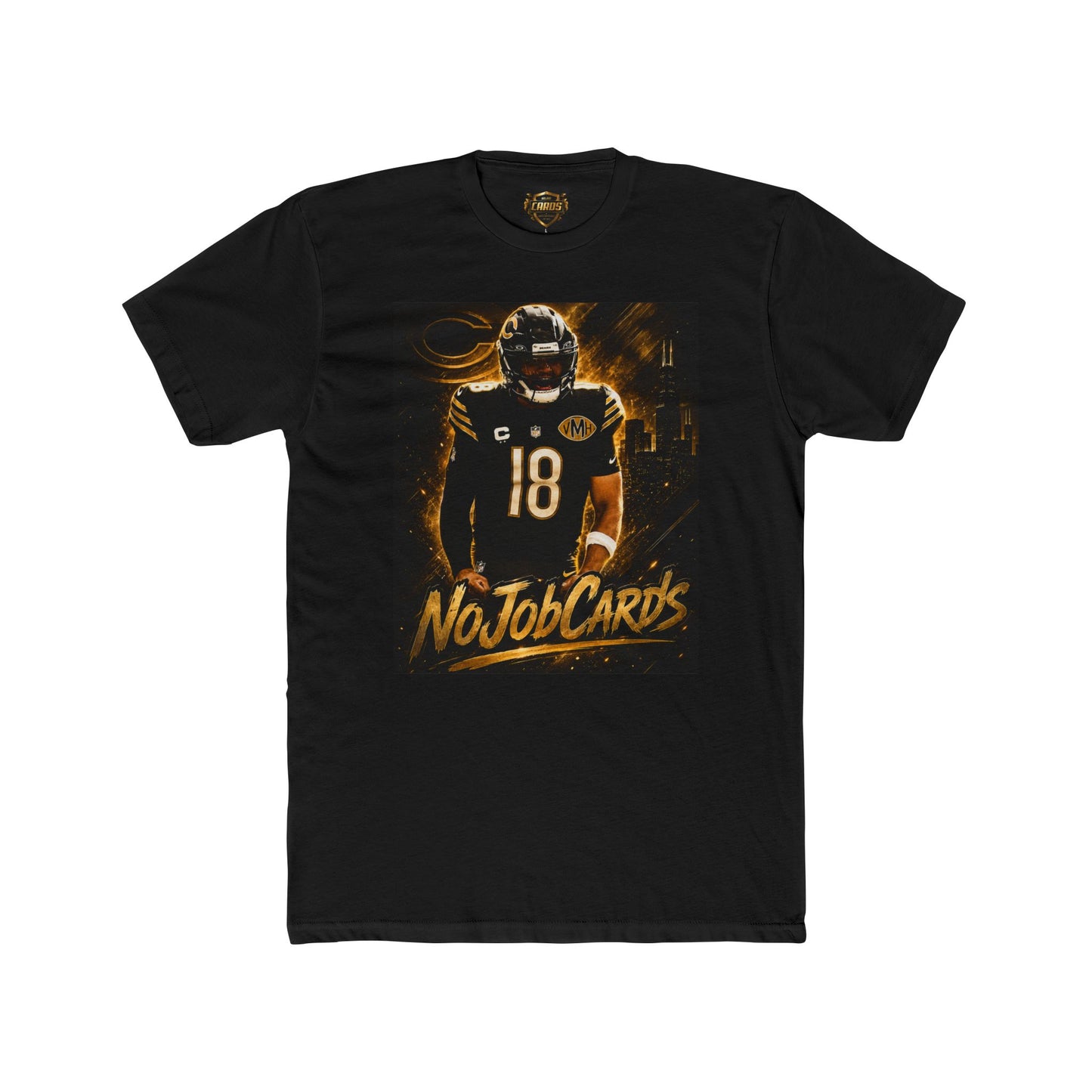 NoJobCards Football Tee — Vintage Player Graphic Shirt