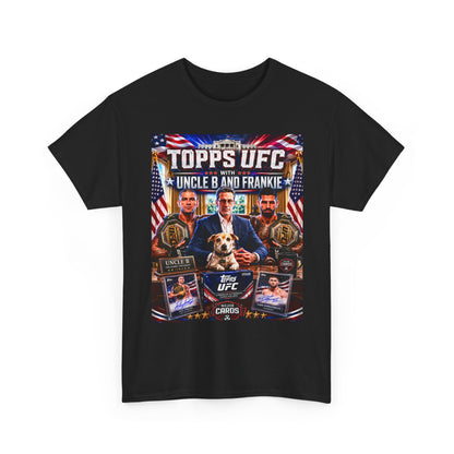 Topps UFC Uncle B and Frankie Graphic Tee — Patriotic MMA Fan Shirt
